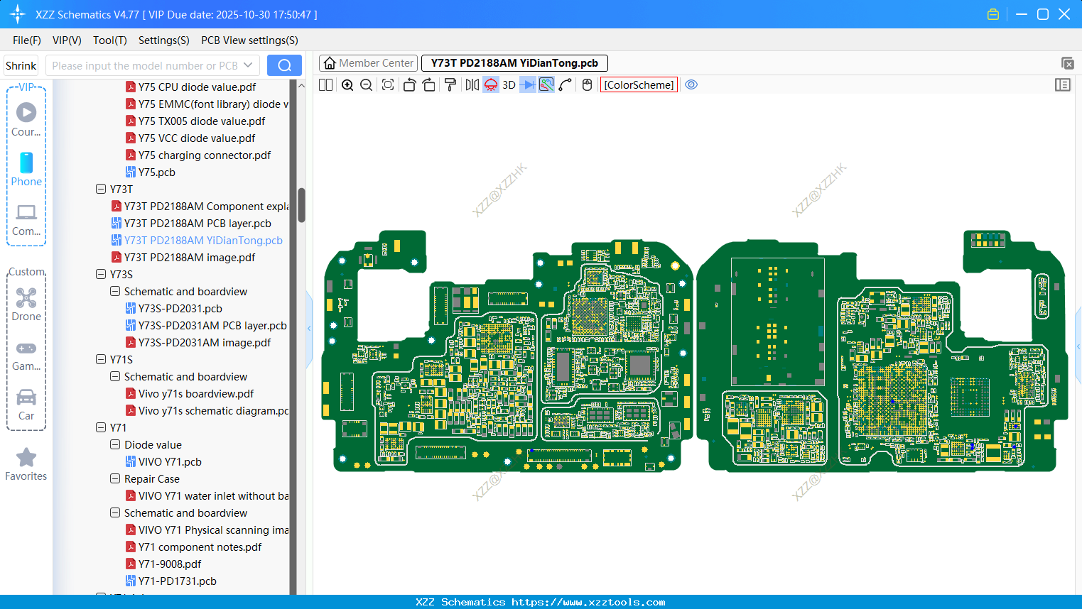 VIVO Y73T PD2188AM bitmap
